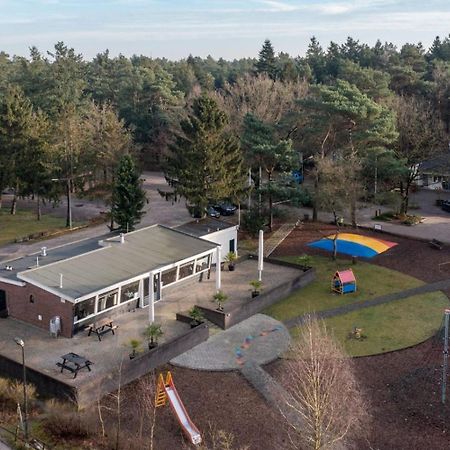 Sfeervol Chalet In Het Bos Nunspeet Buitenkant foto