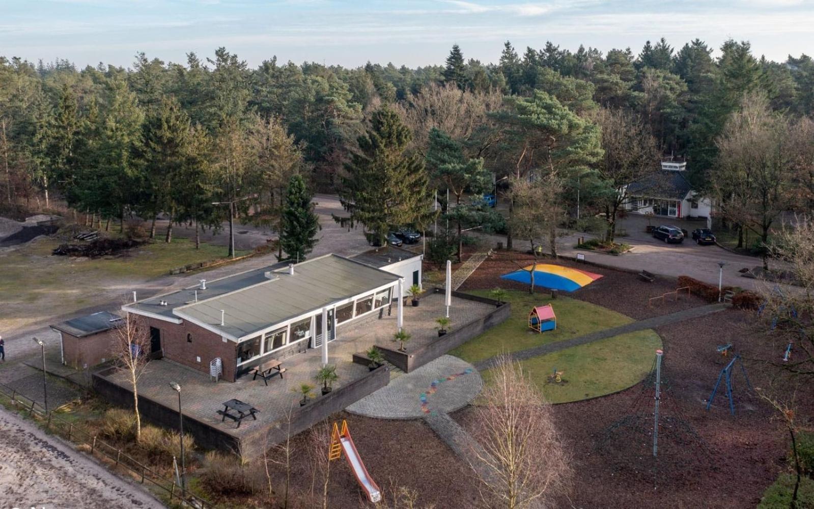 Sfeervol Chalet In Het Bos Nunspeet Buitenkant foto